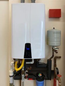 w.h. winegar tankless water heater is not heating