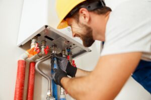w.h. winegar hot water heater repair plumber in germantown