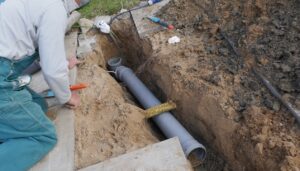 w.h. winegar & son sewer line replacement