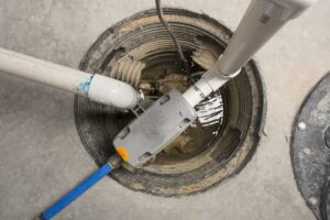 w.h. winegar & son plumbing and heating sump pump installation